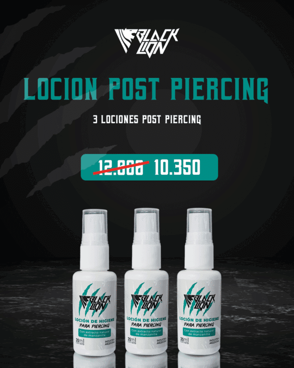 LOCIONES POST PIERCING