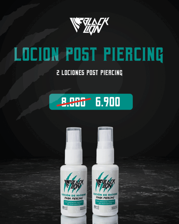 Lociones Post Piercing